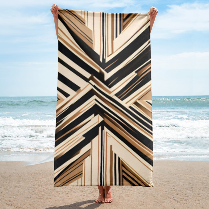 Sublimated Towel, Echoed Precision