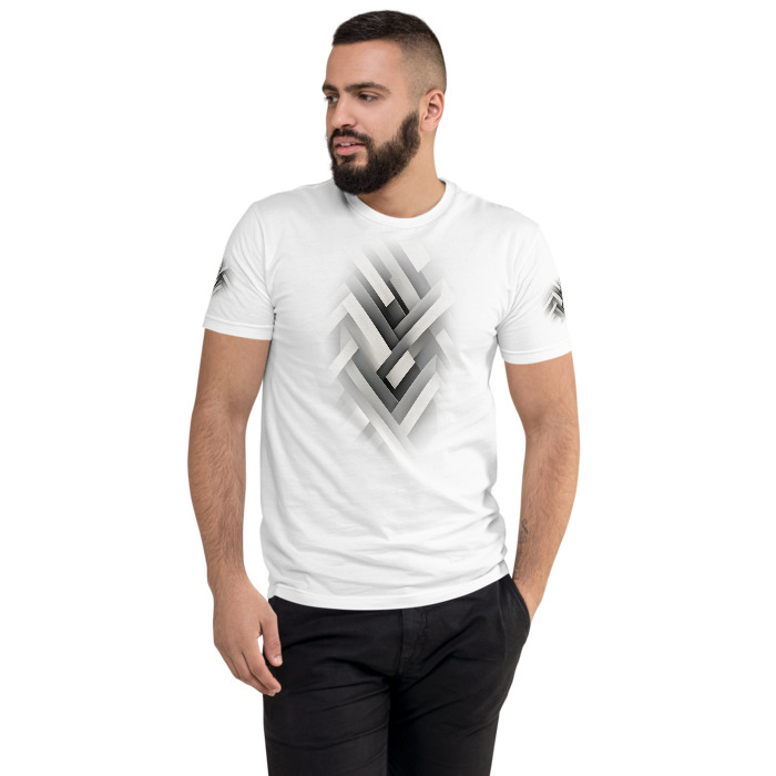 Men's Fitted T-Shirt, Modern Weave