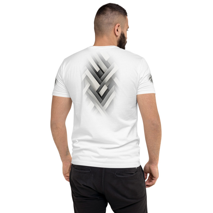 Men's Fitted T-Shirt, Modern Weave