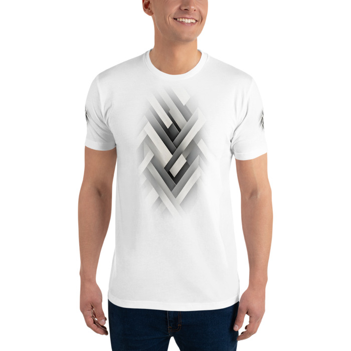 Men's Fitted T-Shirt, Modern Weave