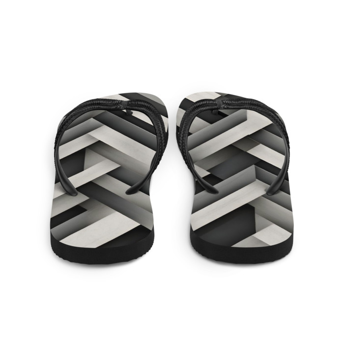 Sublimation Flip Flops, Modern Weave