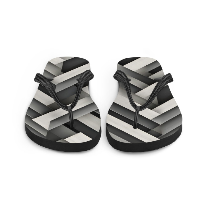 Sublimation Flip Flops, Modern Weave