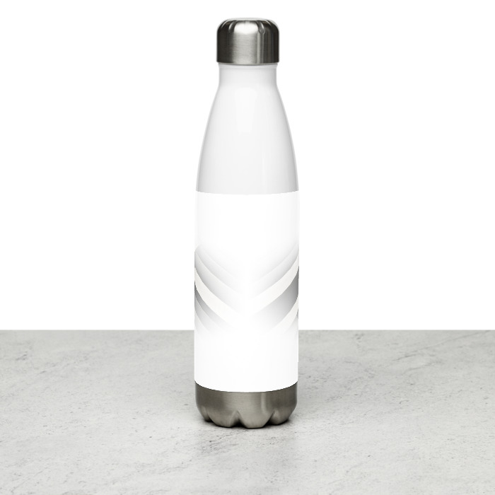 Stainless Steel Water Bottle, Modern Weave