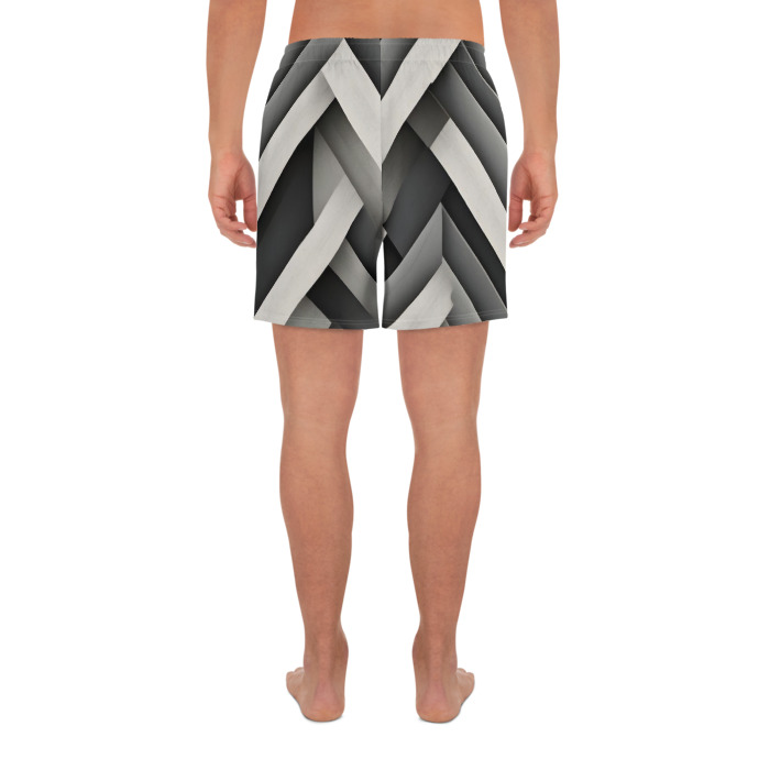 Men's Recycled Athletic Shorts, Modern Weave