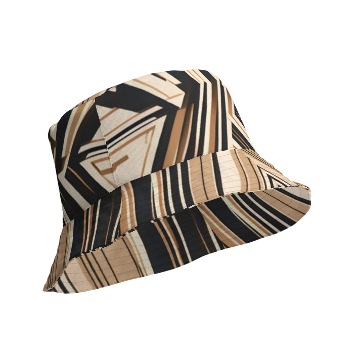 Reversible Bucket Hat, Echoed Precision