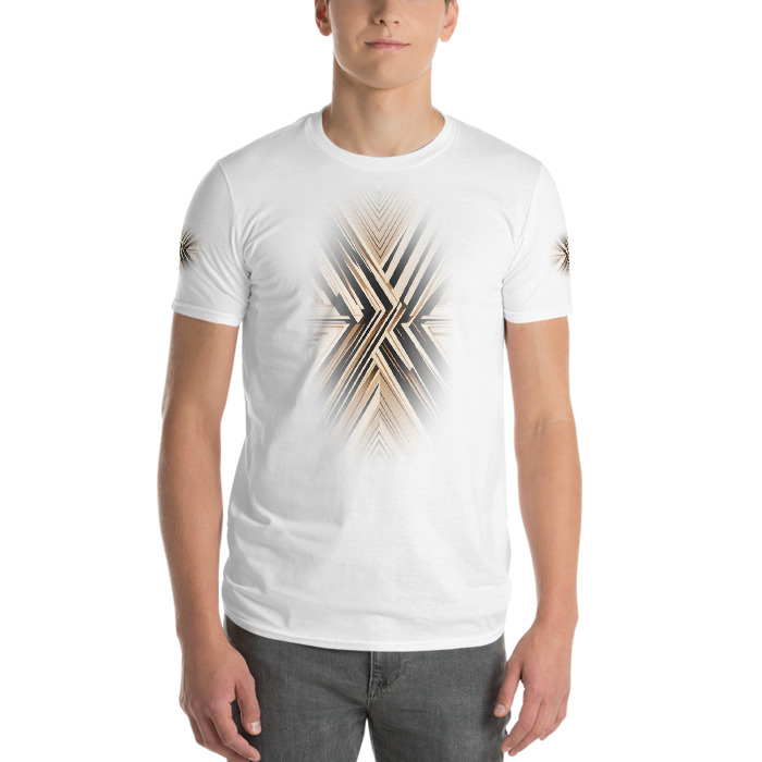 Unisex Lightweight T-Shirt, Echoed Precision