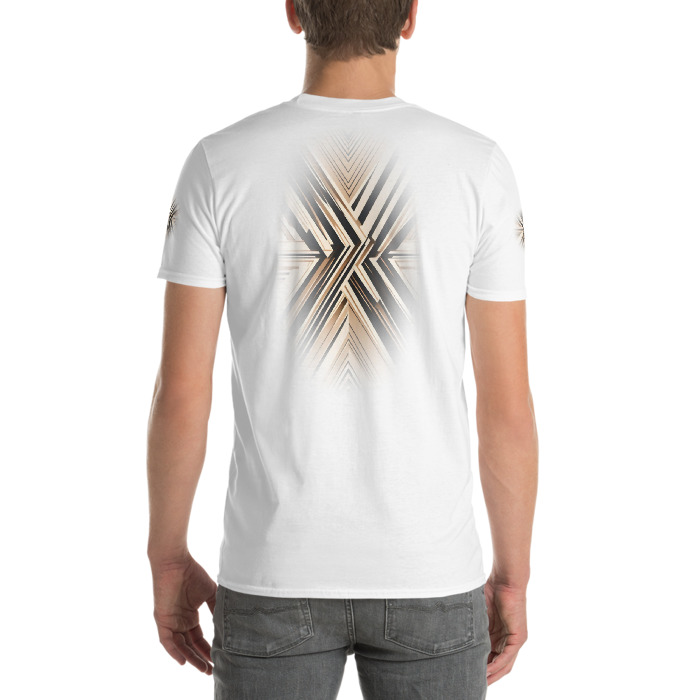 Unisex Lightweight T-Shirt, Echoed Precision