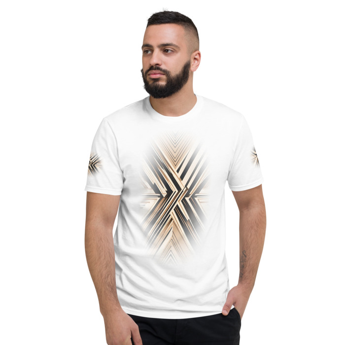 Unisex Lightweight T-Shirt, Echoed Precision