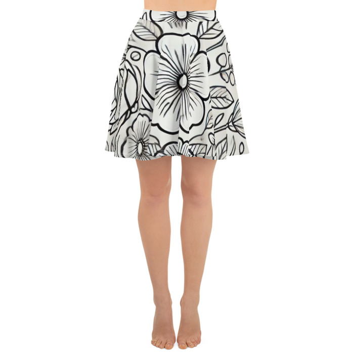 Skater Skirt, Blossom Symphony