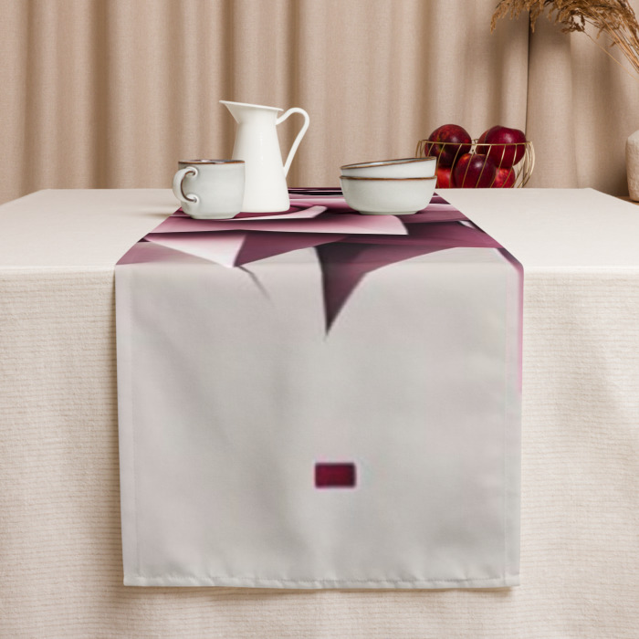 Table Runner, Pink Prism