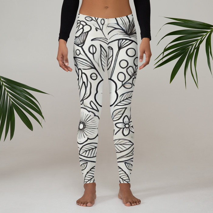 Leggings, Blossom Symphony