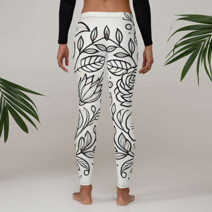 Leggings, Blossom Symphony