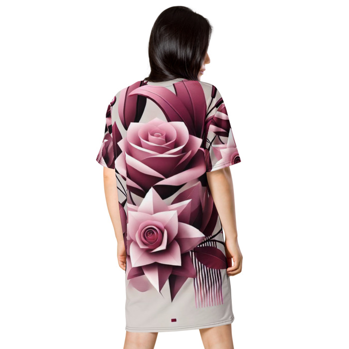 T-Shirt Dress, Pink Prism