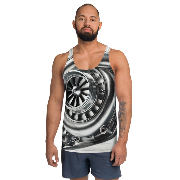 Men's Tank Top, Turbo Vision