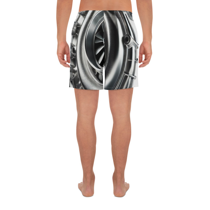 Men's Recycled Athletic Shorts, Turbo Vision