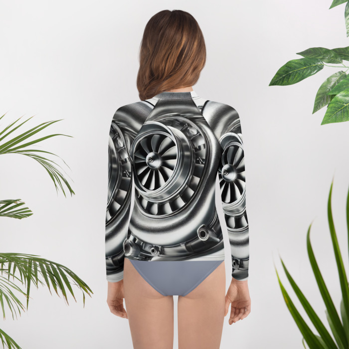 Youth Rash Guard, Turbo Vision