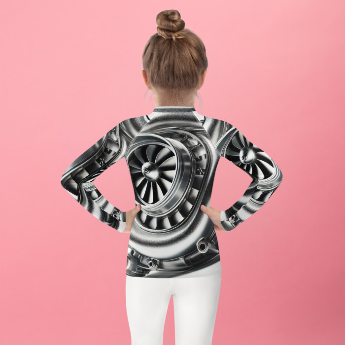 Kids Rash Guard, Turbo Vision