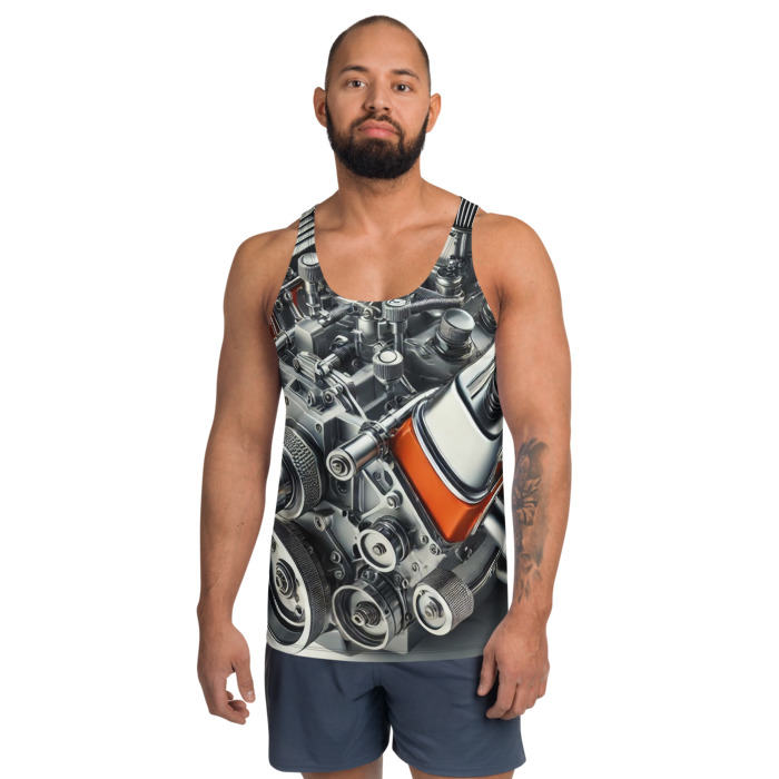 Men's Tank Top, Vintage Torque