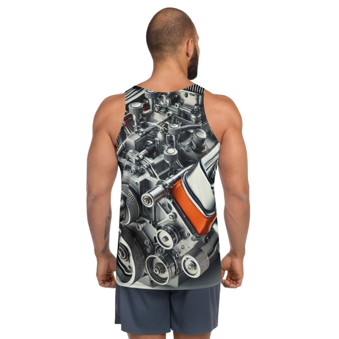 Men's Tank Top, Vintage Torque